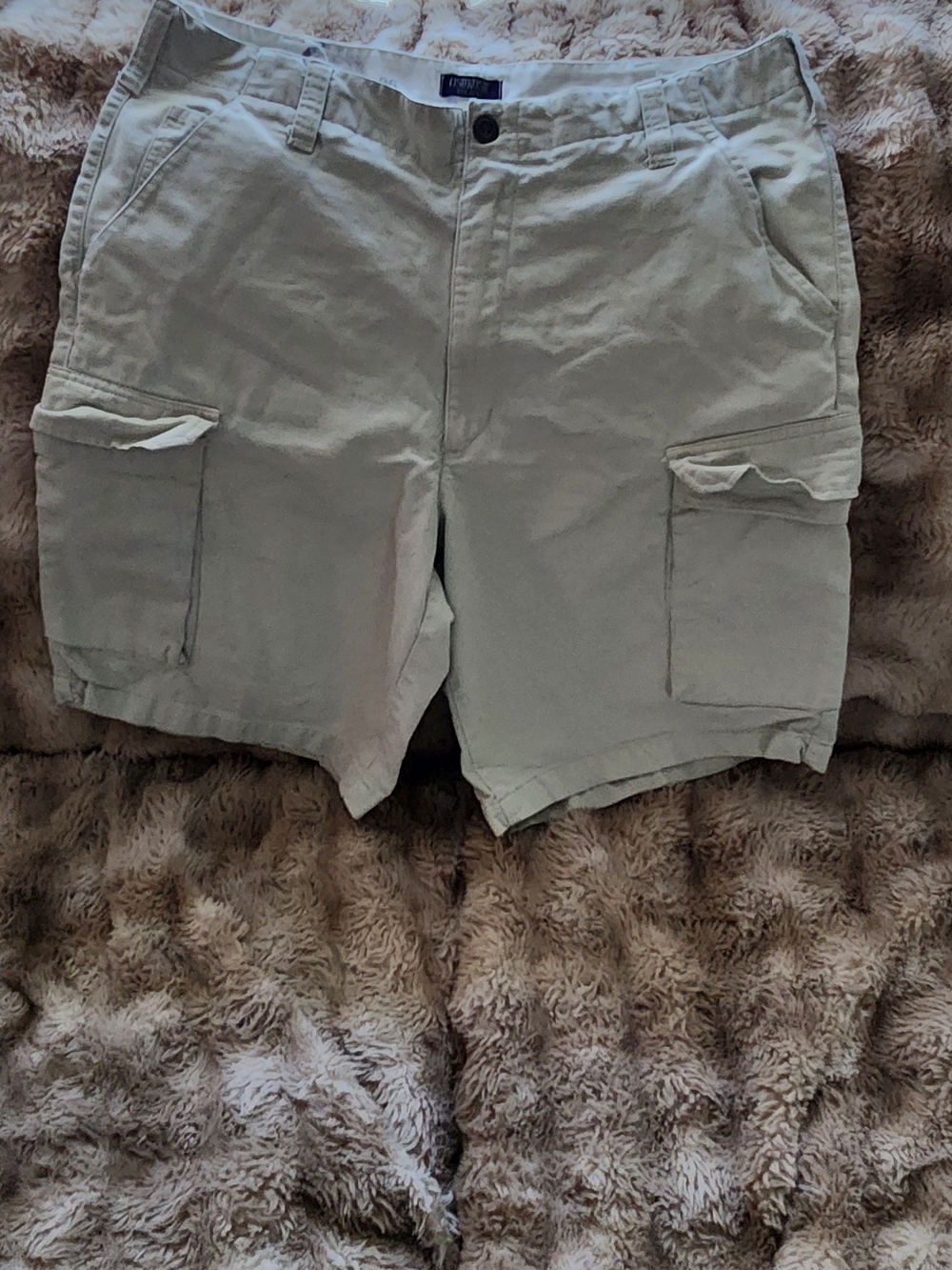 OshKosh B'gosh Men's Cargo Shorts - Light Tan